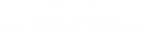 Call us: 07432484960 E-mail us: shedcentral@outlook.com  Please ring or email us to discuss services and tariffs